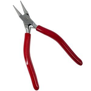 6.5 Inch Classic Grip Round Nose Pliers Mazbot Professional Jewelry Pliers